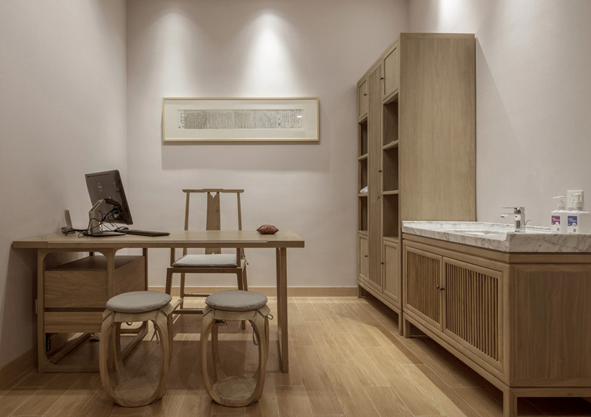 中醫(yī)桌、中醫(yī)椅、鼓凳